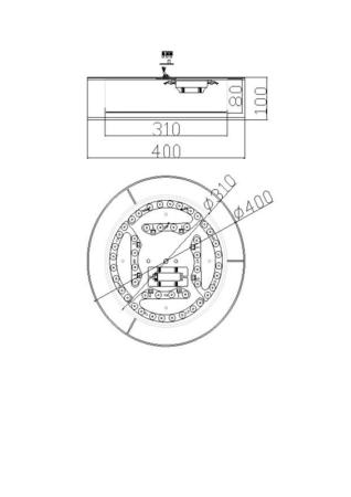 Накладной светильник Freya FR6005CL-L36G