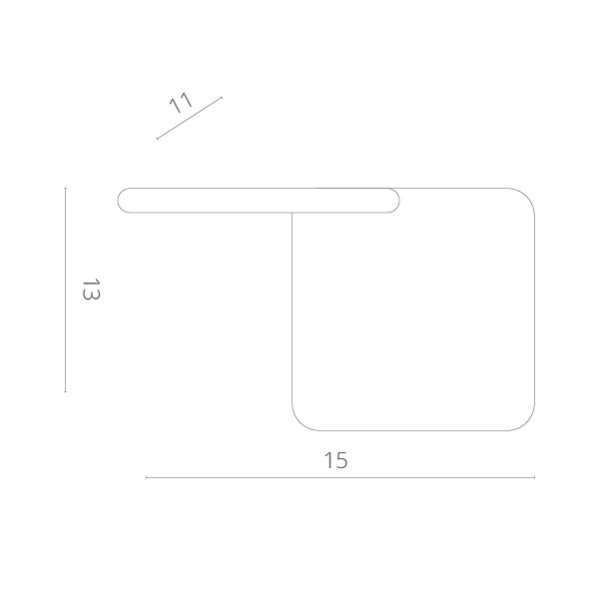 Бра ARTE Lamp A1807AP-1WH