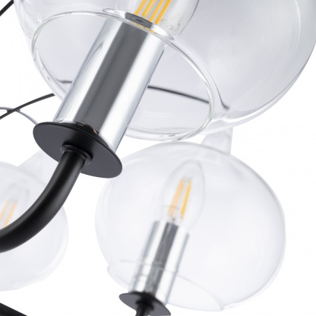 Люстра на штанге Arte Milano 321007/6 BK.CR