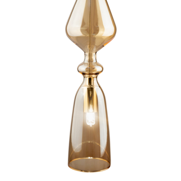 Crystal Lux Светильник подвесной Crystal Lux LUX NEW SP1 B AMBER