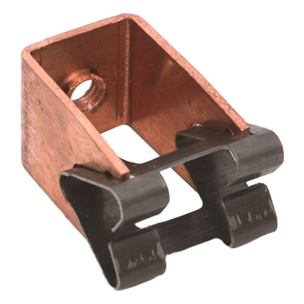 Держатель токоотвода металлический 35мм L20мм Ni/Сu PROxima EKF lp-d2115-20-cu