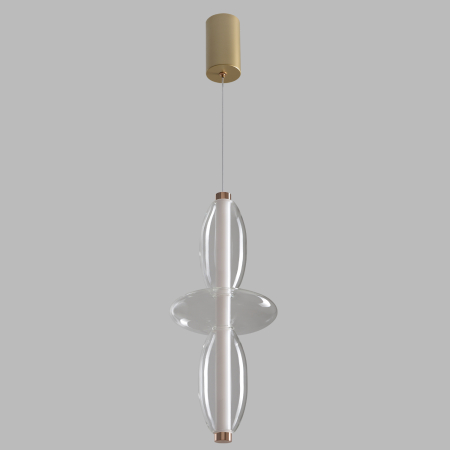 Crystal Lux Светильник подвесной Crystal Lux QUASAR SP14W LED TRANSPARENT