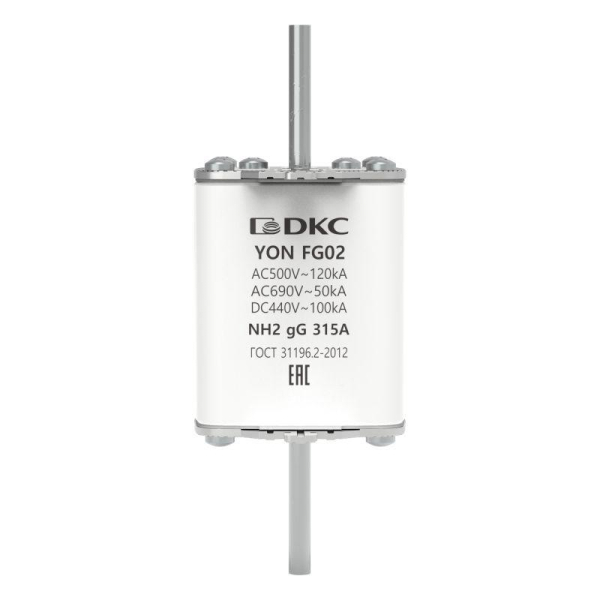 Предохранитель YON ножевого типа FG2 с одинарной индикацией 315А DKC 1FG02-0315