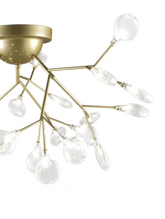 Накладная люстра Natali Kovaltseva GRACE 75126/27C GOLD SATIN