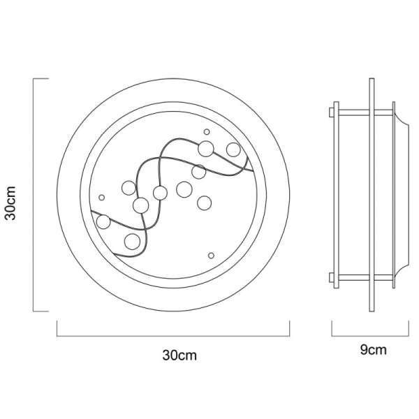 Накладной светильник ARTE Lamp A4890PL-2CC