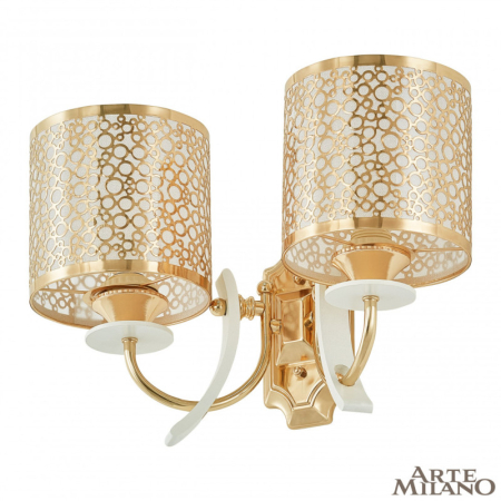 Бра Arte Milano 306067/2W Wh/Gd