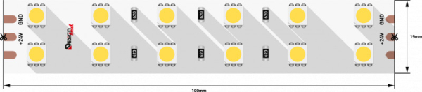 Лента DesignLed DSG5120-24-W+WW-33