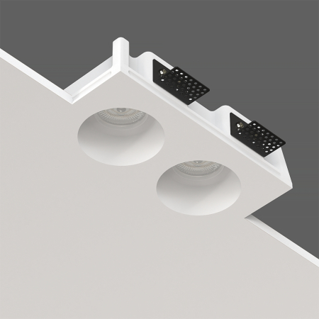 IZAR 80 DUO Встраиваемый потолочный гипсовый светильник