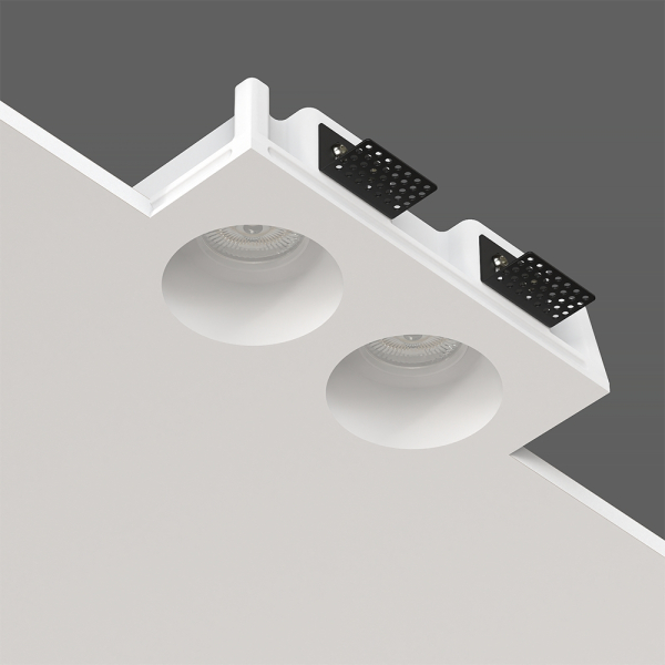 IZAR 80 DUO Встраиваемый потолочный гипсовый светильник