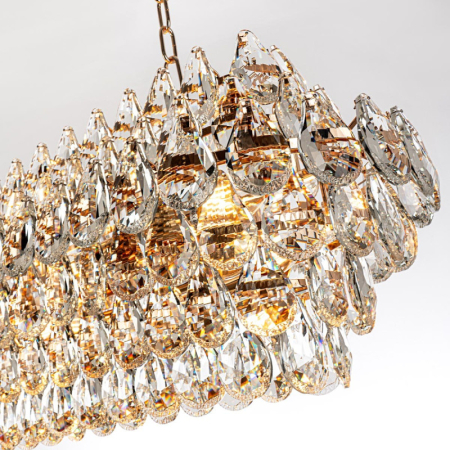 Подвесная люстра MODELUX ML.8861.17P GD