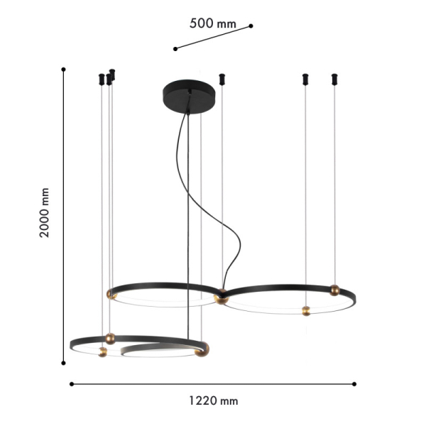 Подвесная люстра Favourite 4569-4P