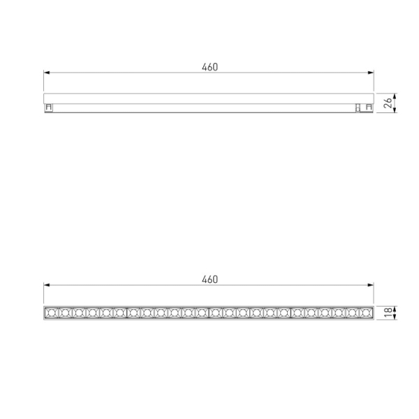 Светильник на шине Elektrostandard 85529/01 латунь