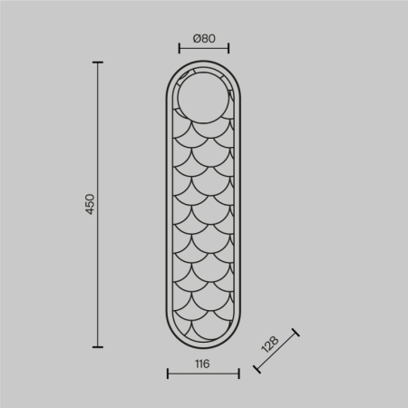 Бра Maytoni MOD473WL-L25BSK
