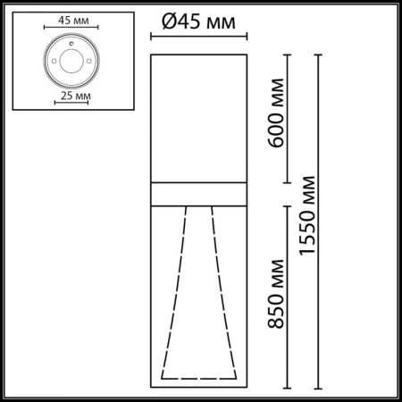 Накладной светильник Odeon Light 7144/4CL