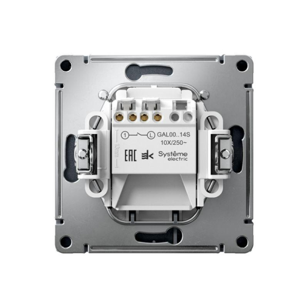 Выключатель карточный ArtGallery 10А без задержки времени быстрозажим. клем. грифель SE GAL000714S