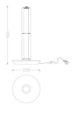 Настольная лампа Fluorite FL1178-2T