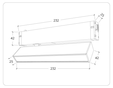 Светильник на шине Ambrella Light GL1322