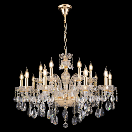 Crystal Lux Люстра Crystal Lux MONICA SP10+5 GOLD