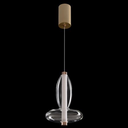 Crystal Lux Светильник подвесной Crystal Lux QUASAR SP7W LED TRANSPARENT