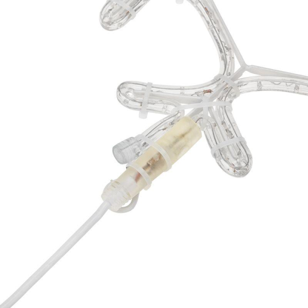 Светодиодная фигура из дюралайта Снежинка 45x38см СИНИЙ NEON-NIGHT