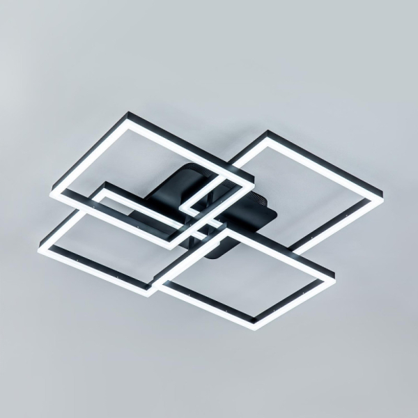 Накладная люстра LED4U L11050-4 BK