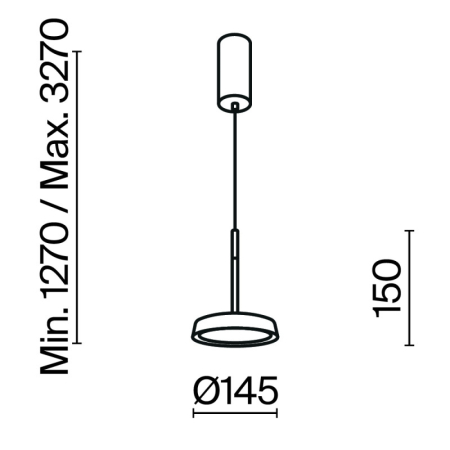 Подвесной светильник Maytoni MOD041PL-L15TR3K