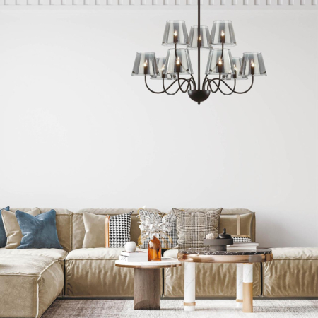 Люстра на штанге LUMION 6570/12C