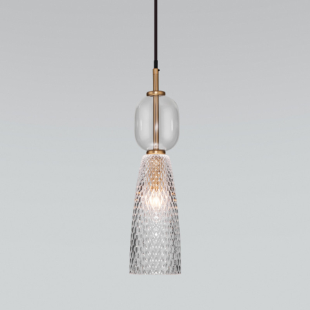 Подвесной светильник Eurosvet 50211/1 прозрачный