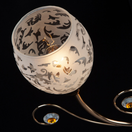 Накладная люстра Eurosvet 9677/3 золото