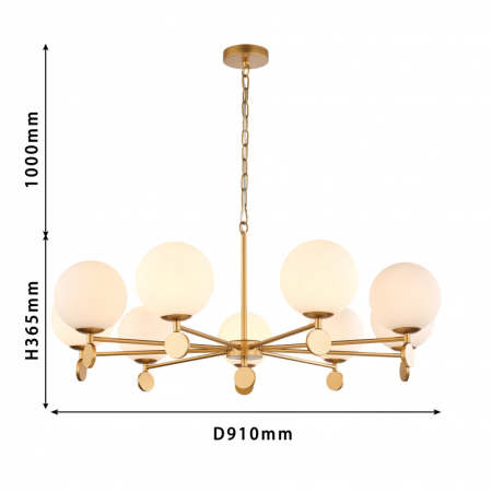 Подвесная люстра Favourite 2928-9P