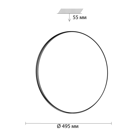 Накладной светильник Sonex 3005/EL