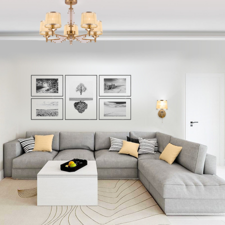 Бра Eurosvet 60081/1 золотая бронза