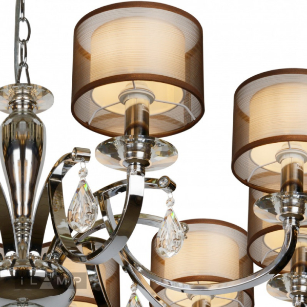 Подвесная люстра iLamp RM16001/10CR