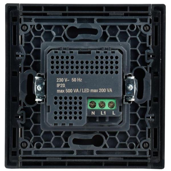 Датчик движения FORTE&PIANO FP555 сталь IEK FP-MS10-N-150-05-K46