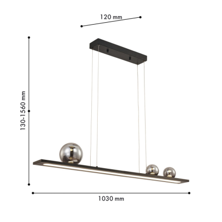 Подвесная люстра Favourite 4548-3P