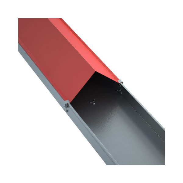 Крышка для лотка двускатная осн.200 L2500 сталь 1мм KLZ200-1.0-2500 HD гор. оцинк. КМ LO20242