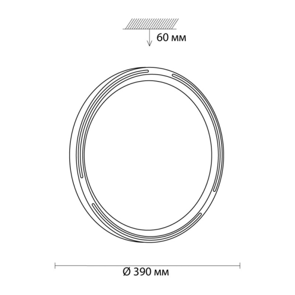 Накладной светильник Sonex 3028/DL