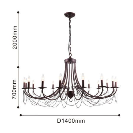 Подвесная люстра F-Promo 2590-18P