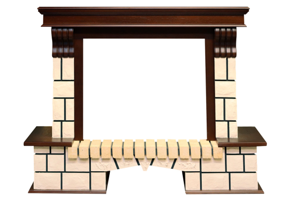 Royal Flame Каминокомплект Pietra - Темный дуб с очагом Jupiter FX New