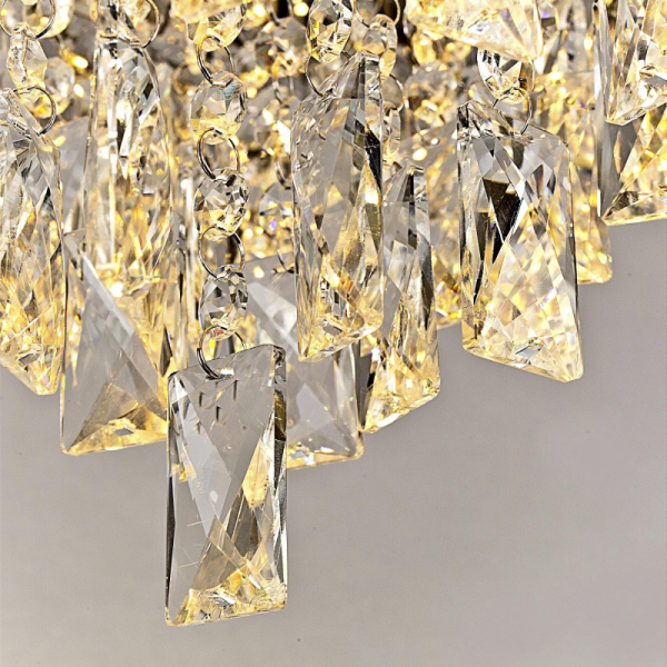 Накладная люстра LED4U L9437-500-500 CR с УД