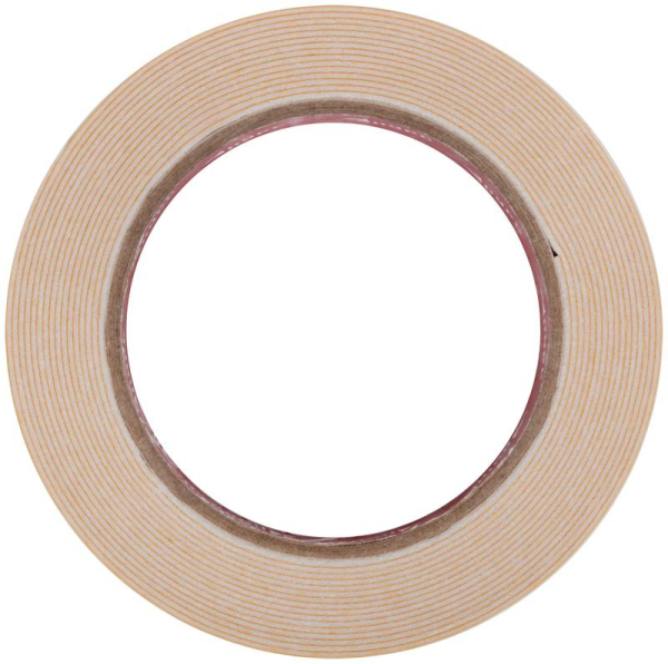 Лента монтажная клейкая на вспененной основе 25ммх5м черн. КУРС 11789