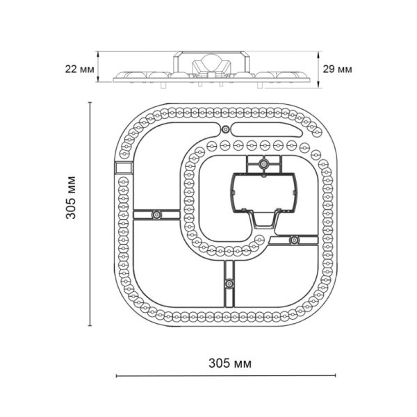 Светодиодный модуль Novotech 357793