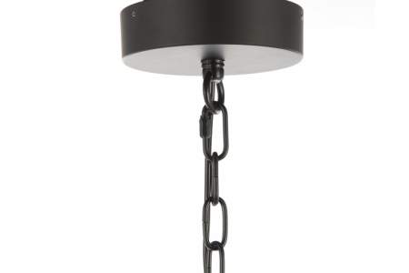 Подвесная люстра Cosmo 1212S-9 дымчатый/черный