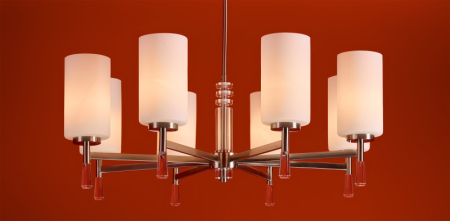 Люстра на штанге Freya FR2031PL-08N