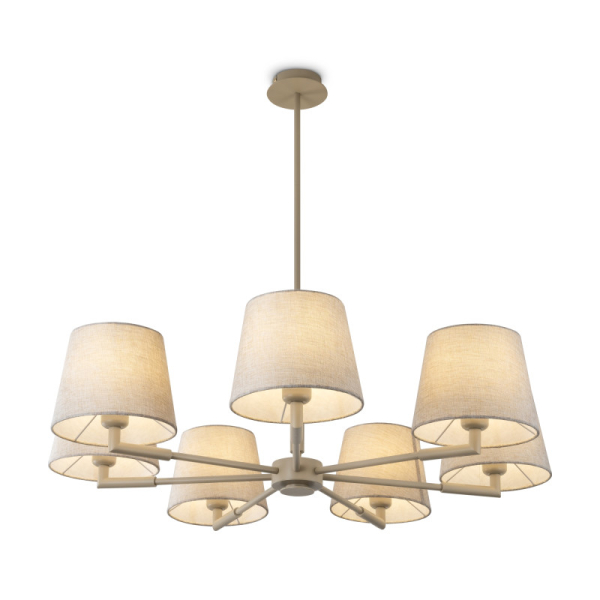 Люстра на штанге Freya FR2057PL-07BG