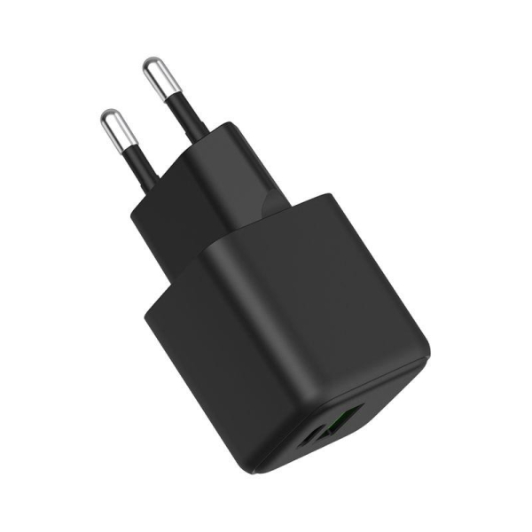 Сетевое зарядное устройство с двумя портами USB-A и Type-C, 20Вт GaN REXANT