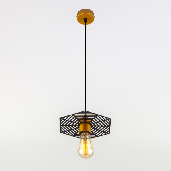 Подвесной светильник Eurosvet 50167/1 бронза/черный