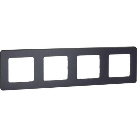 Рамка 4-м Inspiria антрацит IEK 673963