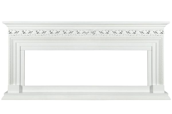 Royal Flame Каминокомплект Valletta 60 - Белый с очагом Vision 60 LOG LED