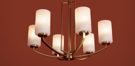 Люстра на штанге Freya FR2059PL-06BS